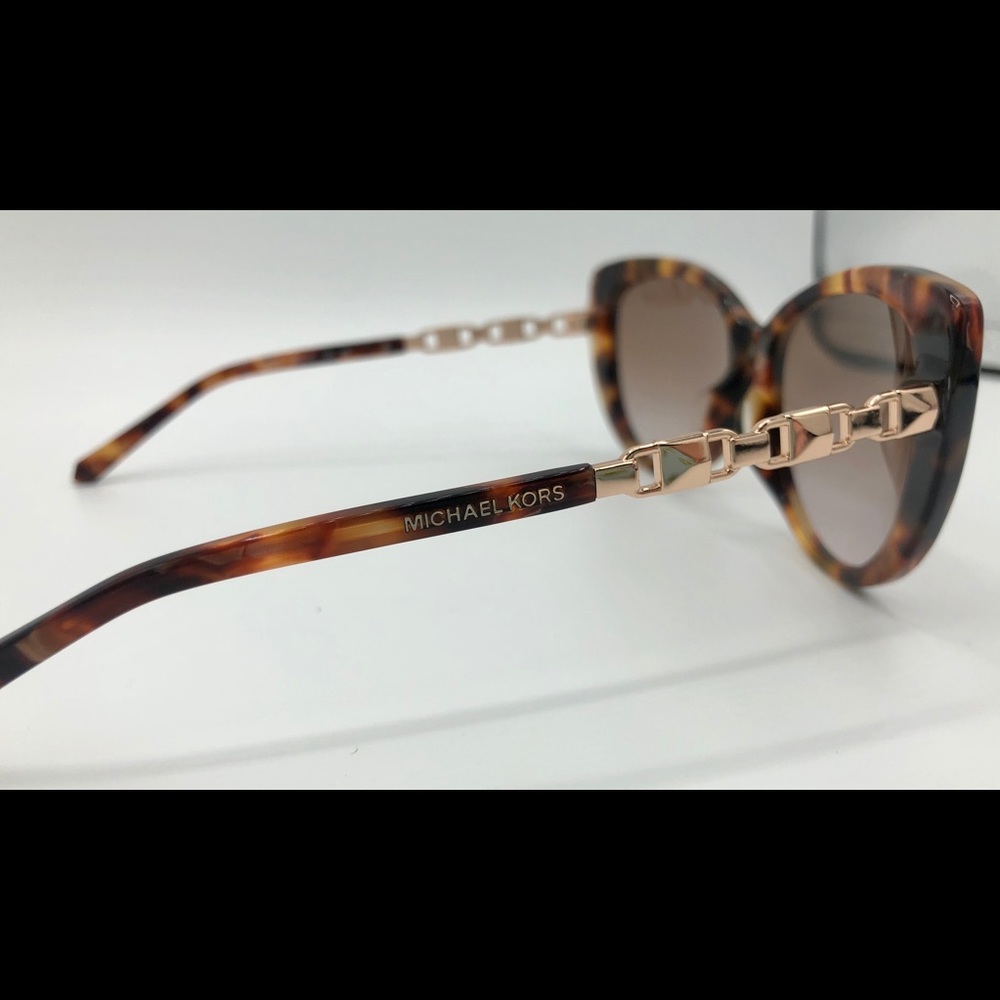 Michael Kors Galapagos Sunglasses Pink Tortoise - Picture 3 of 6